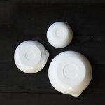 Mortar and Pestle Set Factory - 80mm White Porcelain Laboratory