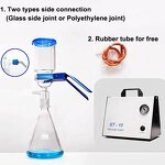 Vacuum Filtration System Factory - 300ml with Fritted Disc Clamp