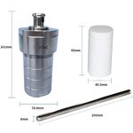 Hydrothermal Reactor Factory - 100ml Autoclave with PTFE Lining Lab