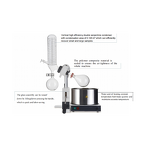 Sliding Rotary Evaporator Manufacturer - 3L Laboratory Vacuum Distiller
