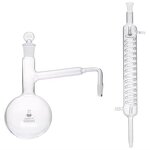 Distilling Apparatus Factory - 500ml Round Bottom Flask with Condenser