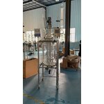 Double Layer Glass Reactor Manufacturer - 30L High Borosilicate Lab Reactor