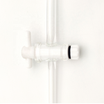 PTFE Stopcock Factory - Two-Way Straight Bore with Key Customizable