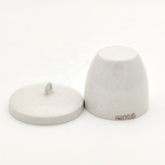Porcelain Crucible Factory - 50ml with Cover Lid Laboratory Supply
