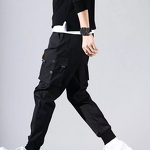 Cargo Pants Factory - OEM Custom Elastic Plus Size Multi-pocket