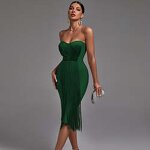 Bodycon Dress Supplier - OEM Custom Sexy Lady Sleeveless Club