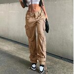 Cargo Pant Manufacturer - OEM Custom High Waist Streetwear Baggy