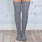 Leg Warmers Manufacturer - OEM Girls Winter Knit Thigh Tube