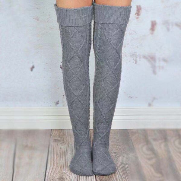 Leg Warmers Manufacturer - OEM Girls Winter Knit Thigh Tube