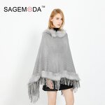 Winter Scarf Supplier - OEM Women Woolen Thickening Faux Fur
