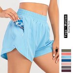 Yoga Shorts Factory - OEM 2 in 1 Quick Dry Polyester Workout