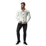 Cardigan Factory - OEM Casual Knitted Crew Neck Zipper Men's