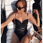 Swimsuit Manufacturer - OEM Unique Solid Color Bikini One Piece