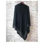 Shawl Coat Manufacturer - OEM Shiny Wool Cape Shawls Ponchos