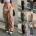Cargo Pant Manufacturer - OEM Custom High Waist Streetwear Baggy