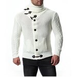 Cardigan Factory - OEM Casual Knitted Crew Neck Zipper Men's