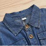 Denim Dress Set Supplier - OEM Sweet Design Girls Woven Jeans
