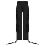 Cargo Pant Supplier - OEM Custom Vintage Pockets High Waist