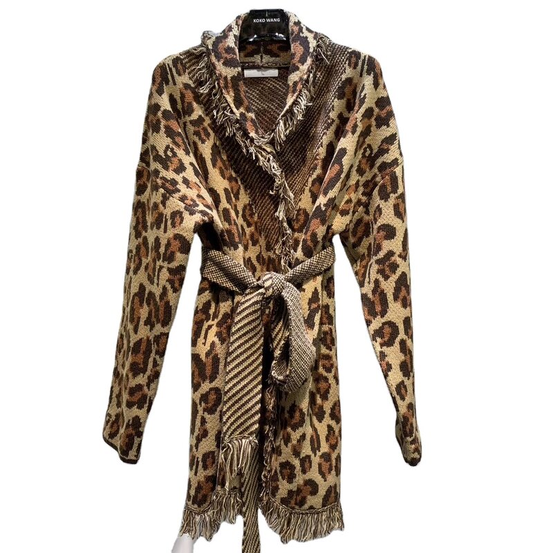 Knitted Sweater Manufacturer - OEM Heavy Gauge Ladies Knitting Long