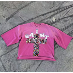 T-Shirt Manufacturer - OEM Custom Full Print Cropped Men's Tee