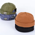 Beanie Cap Factory - OEM Leon Vintage Leather Strap Cap