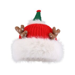 Trapper Hat Factory - OEM Warm Jacquard Reindeer Polar Fleece