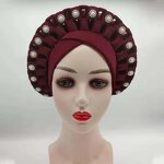 Headtie Turban Factory - OEM African Shinning Suto Gele