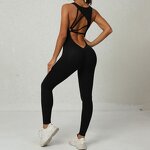 Yoga Jumpsuit Factory - OEM One Piece Scrunch Butt Lifting