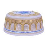 Prayer Hat Manufacturer - OEM Embroidered Kufi Muslim Hard Skull