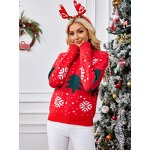 Christmas Sweater Factory - OEM Fashion Women Plus Size Crewneck
