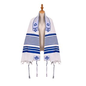 Prayer Shawls Supplier - OEM Larger Size with PVC Bag Talit