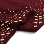 Chiffon Scarf Supplier - OEM Women's Soft Islamic Shawls Rhinestone