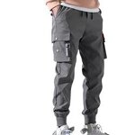 Cargo Pants Factory - OEM Custom Elastic Plus Size Multi-pocket