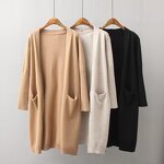 Cardigan Manufacturer - OEM Fall Winter Women's Long Sleeve Knit