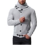Cardigan Factory - OEM Casual Knitted Crew Neck Zipper Men's