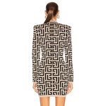 Bodycon Dress Factory - OEM Fashion Jacquard Weave Long Sleeve