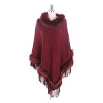 Winter Scarf Supplier - OEM Women Woolen Thickening Faux Fur