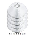 Yamaka Hat Factory - OEM Custom Israel Embroidered Satin Judaica