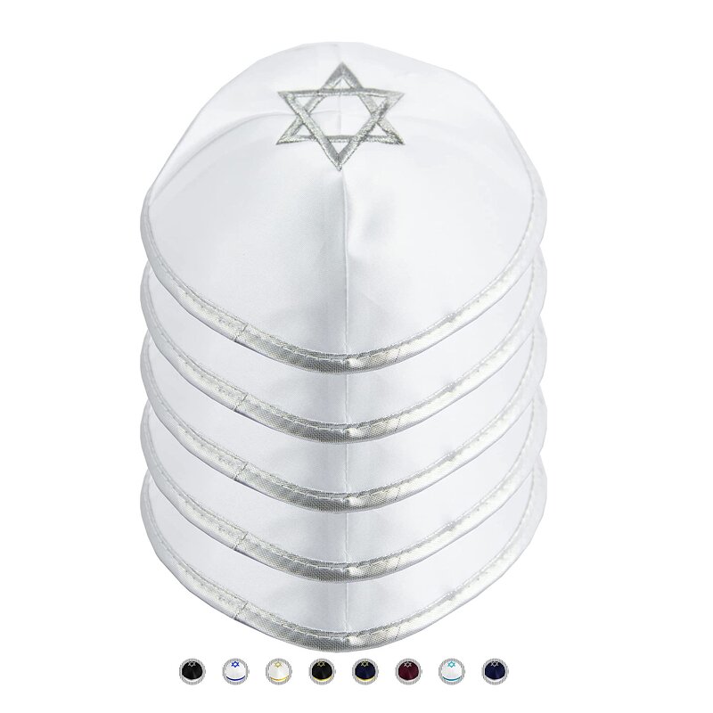 Yamaka Hat Factory - OEM Custom Israel Embroidered Satin Judaica
