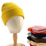 Beanies Supplier - OEM Unisex Neon Striped Acrylic Knit