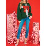 Christmas Hoodie Supplier - OEM Glitter Bow Women's Clothing
