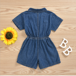 Denim Dress Set Supplier - OEM Sweet Design Girls Woven Jeans