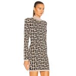 Bodycon Dress Factory - OEM Fashion Jacquard Weave Long Sleeve
