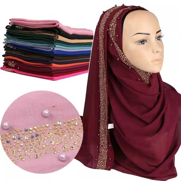 Hijab Scarf Factory - OEM Fashion Multicolor Cotton Feeling