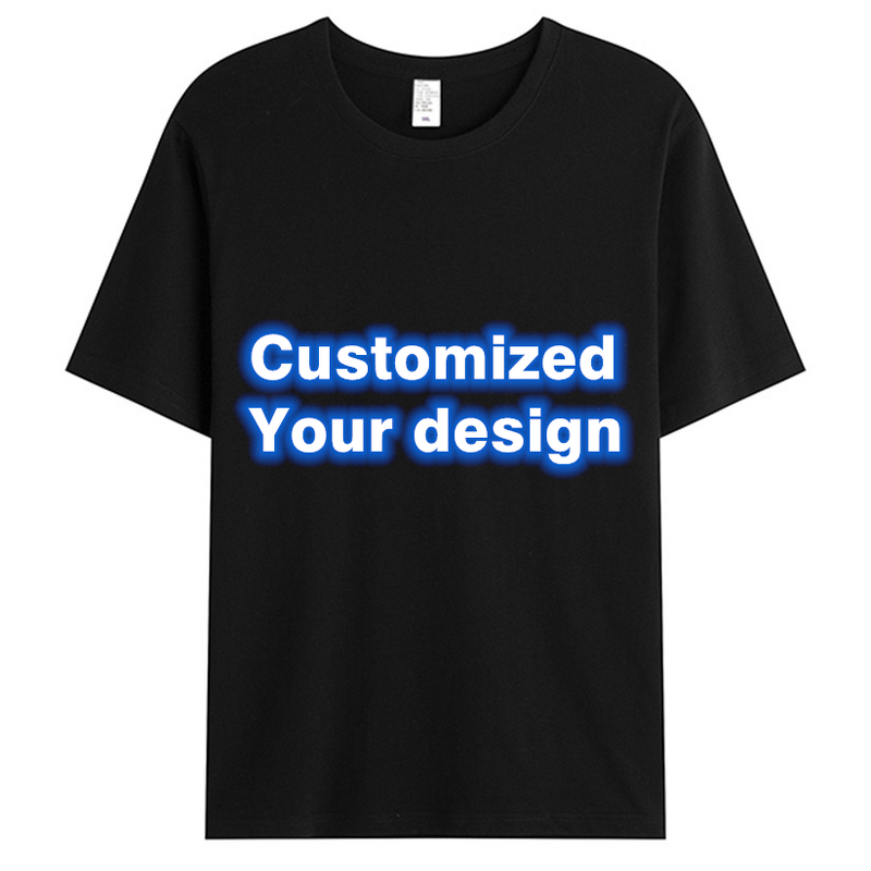 T-Shirt Supplier - OEM Custom Men's Heavyweight Screen Print