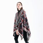 Poncho Shawl Supplier - OEM Multi Color Winter Thick Bohemia