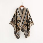 Poncho Shawl Supplier - OEM Multi Color Winter Thick Bohemia