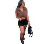 Puffer Vest Manufacturer - OEM Women's Solid Color Cropped Top