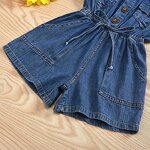 Denim Dress Set Supplier - OEM Sweet Design Girls Woven Jeans