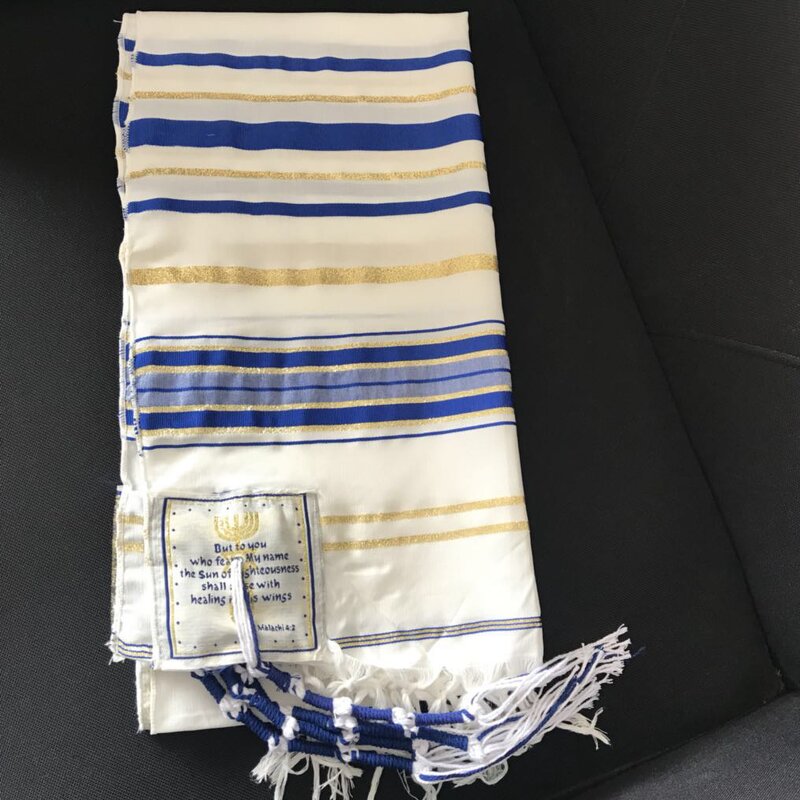 Prayer Shawl Supplier - OEM Israeli Kosher Jewish Tallit Scarf